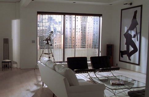 The Barcelona Chair in the movies
